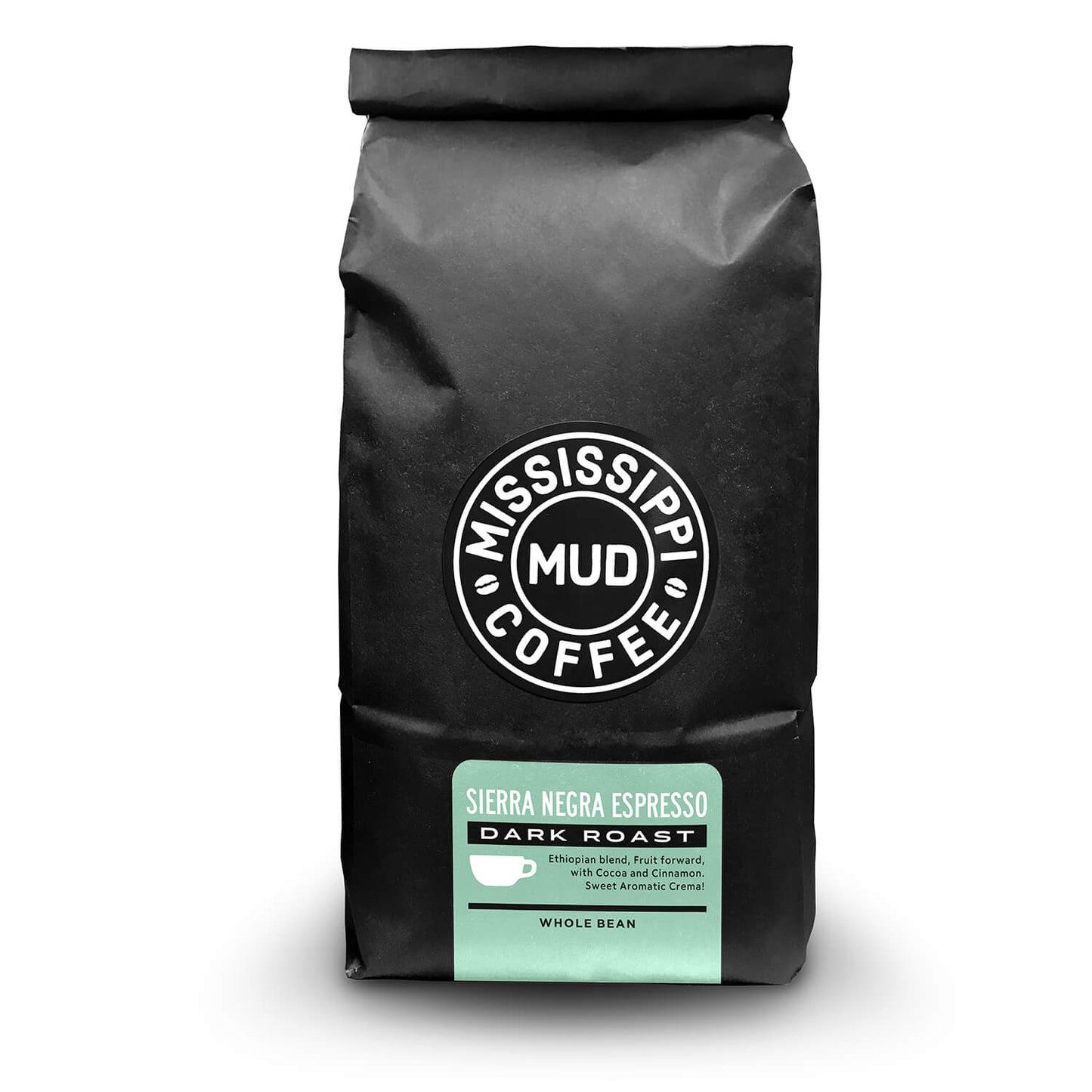 Sierra Negra Espresso, 5lb, Whole Bean Coffee, Mississippi Mud Coffee