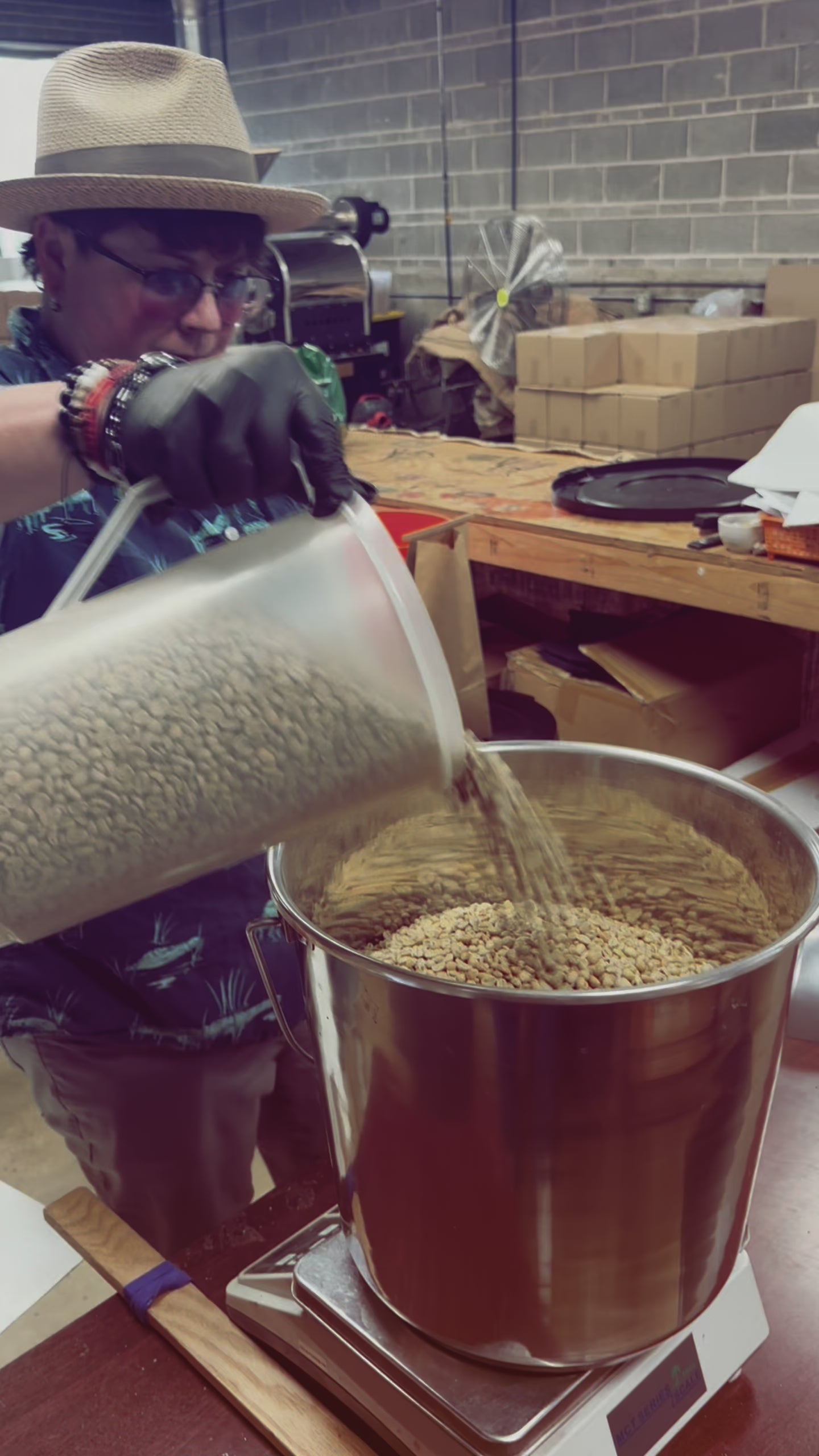 The Making of Macha Java Whole Bean Coffee Blend.
