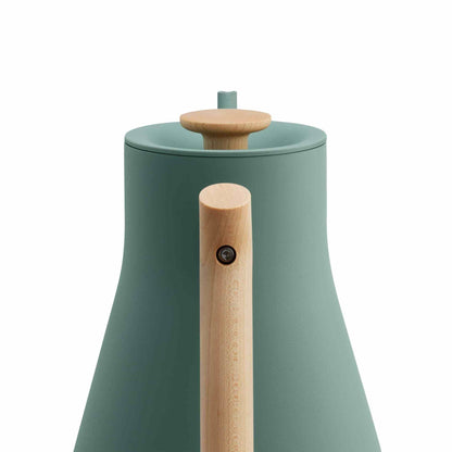 Fellow Stagg EKG Pro Electric Kettle - Smoke Green w/ Maple